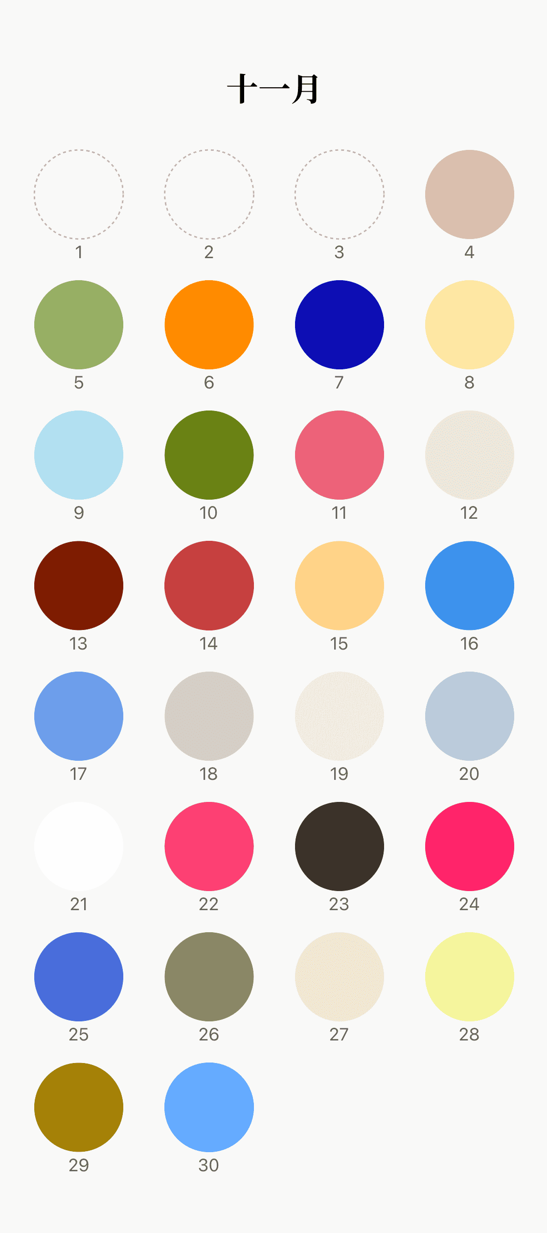 Review in color mode